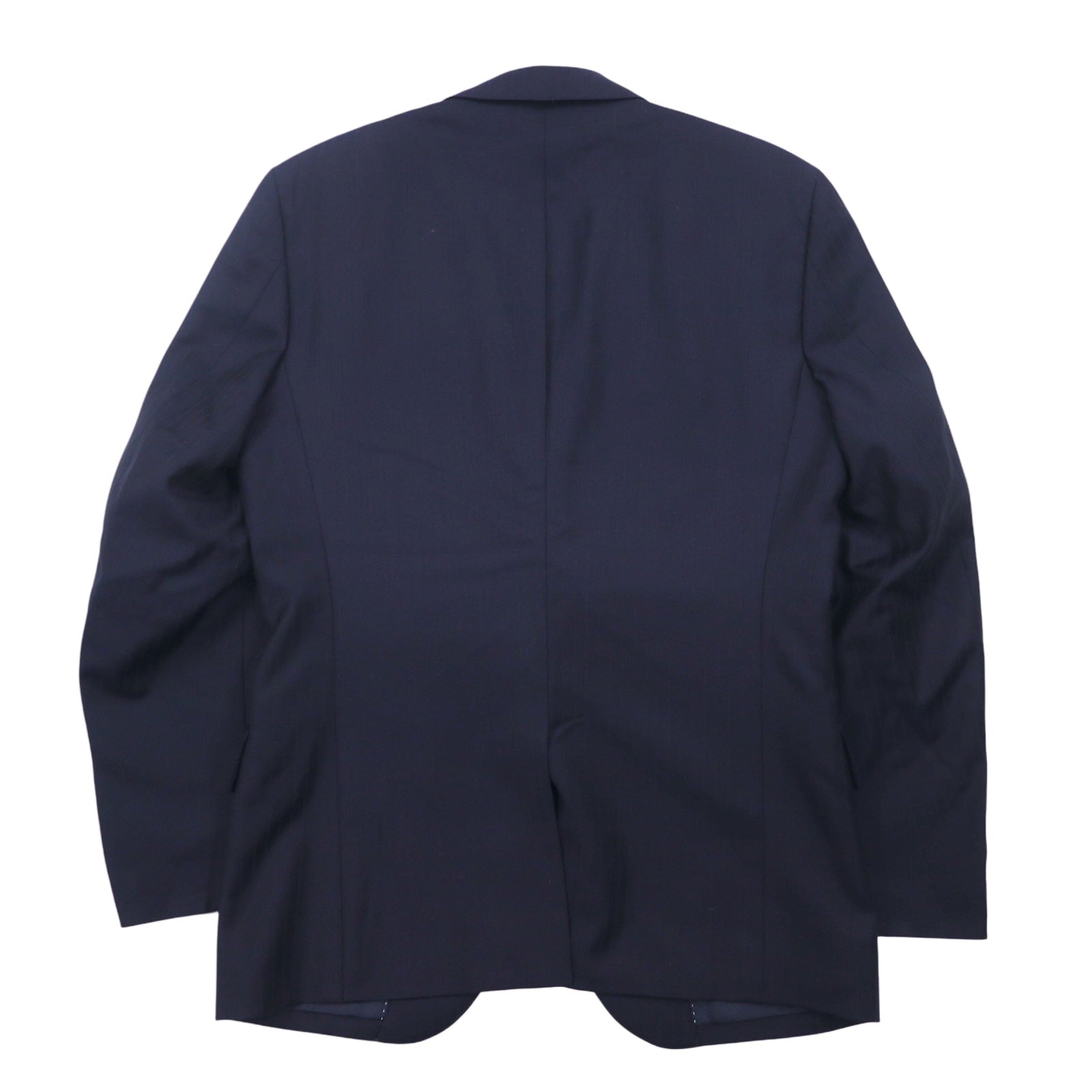 Ermenegildo Zegna 2B スーツ セットアップ S ネイビー ストライプ ウール Hai-Vaseron