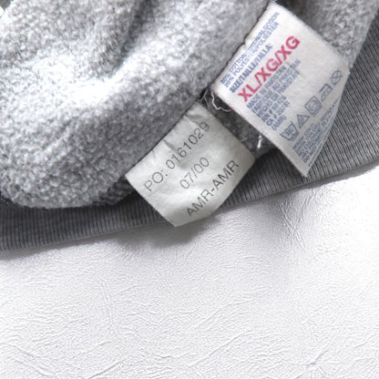 TOMMY JEANS ( TOMMY HILFIGER ) 90年代 クルーネック スウェット XL グレー コットン ロゴプリント