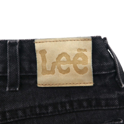 Lee ブラックデニム ショートパンツ ハーフパンツ L ブラック コットン コスタリカ製