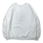 JERZEES USA made 90s printed sweatshirt XL white cotton fleece Hard Rock CAFE parody