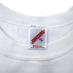 JERZEES USA made 90s printed sweatshirt XL white cotton fleece Hard Rock CAFE parody