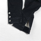 whowhat パズルデニム PUZZLE DENIM ジーンズ パンツ S ブラック 日本製