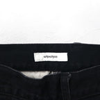 whowhat パズルデニム PUZZLE DENIM ジーンズ パンツ S ブラック 日本製