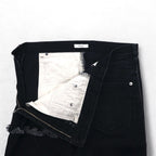 whowhat パズルデニム PUZZLE DENIM ジーンズ パンツ S ブラック 日本製
