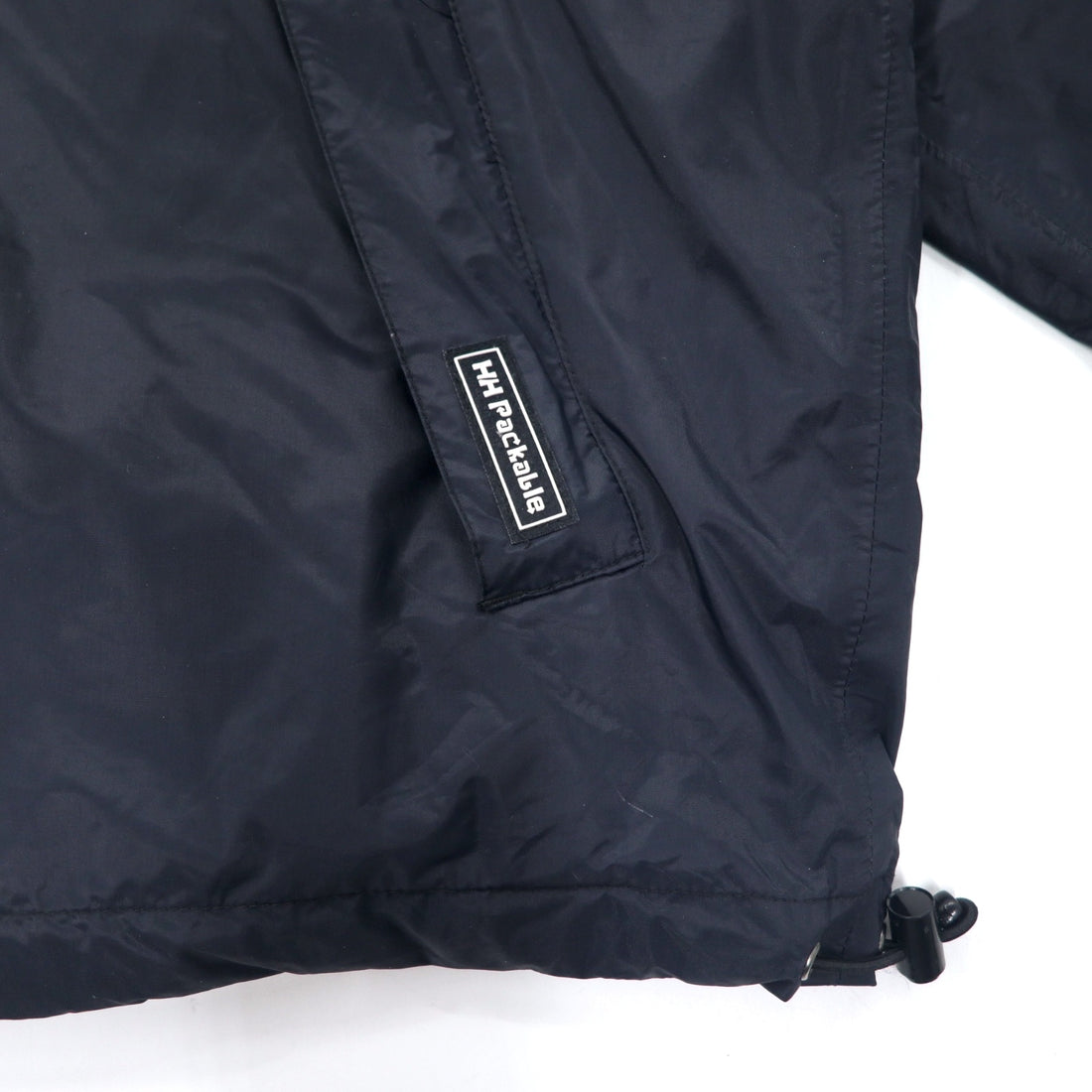 Helly Hansen Mountain Parka XL Navy Nylon HELLY-TECH Waterproof Packable