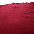 LLBean Made in Canada Henley Neck Long Sleeve T-Shirt Long T XL Bordeaux Cotton TRADITIONAL FIT