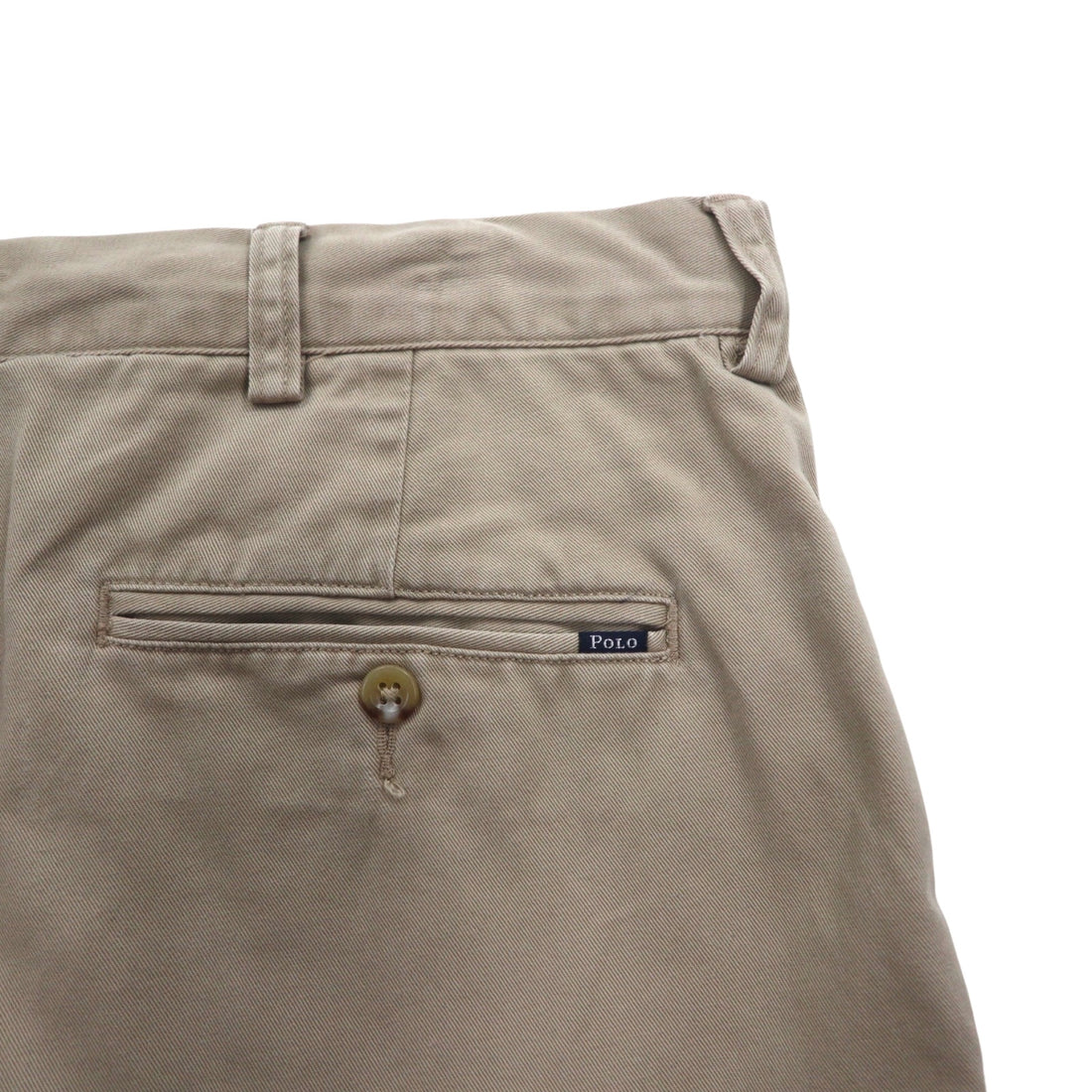 Polo by Ralph Lauren 90年代 ポロチノ ワイド テーパード チノパンツ XL ベージュ コットン