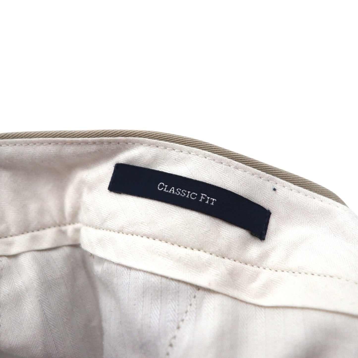 Polo by Ralph Lauren 90年代 ポロチノ ワイド テーパード チノパンツ XL ベージュ コットン