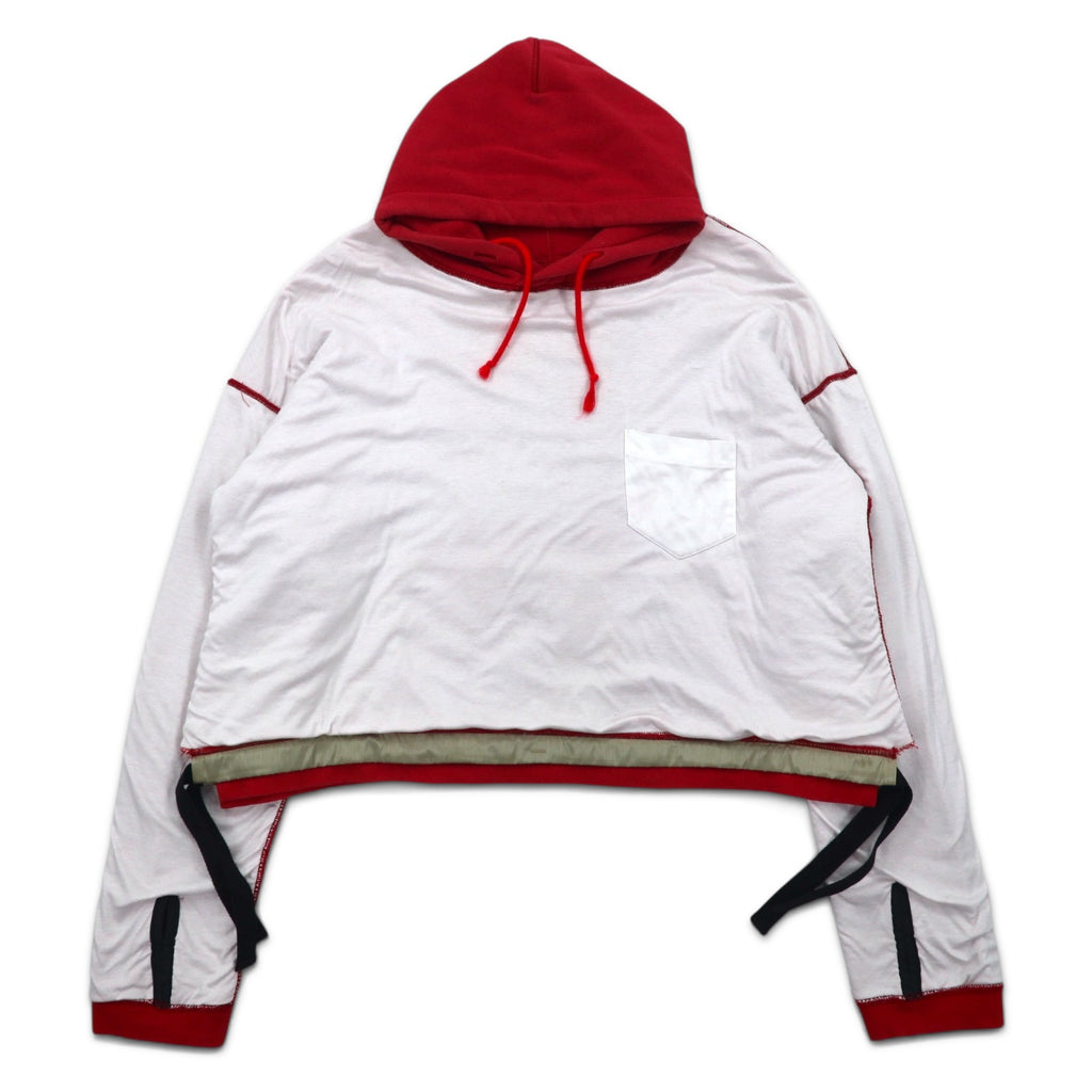 Leh BORO REVERSIBLE PARKER M Red White Cotton