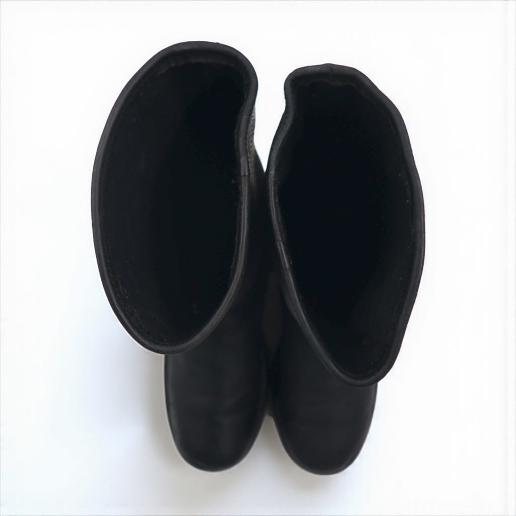 Vintage Engineer Boots エンジニアブーツ バイカー リングブーツ 28.5cm ブラック MOTOR MELYBOOTS