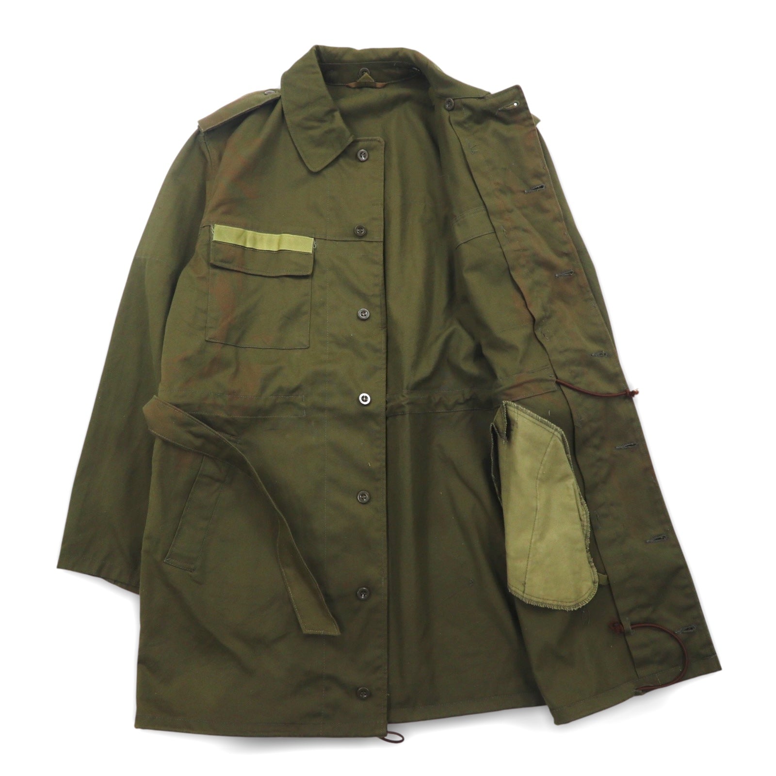 も*ぬ様 【実物】M−85 チェコ軍 ミリタリージャケット90'sフィールドコー MILITARY 実物 USED チェコ軍 M-85 フィールドパーカー ボア