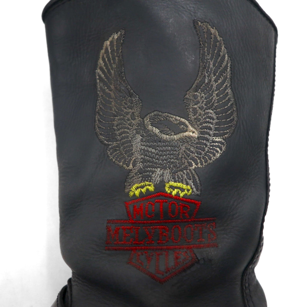 Vintage Engineer Boots エンジニアブーツ バイカー リングブーツ 28.5cm ブラック MOTOR MELYBOOTS
