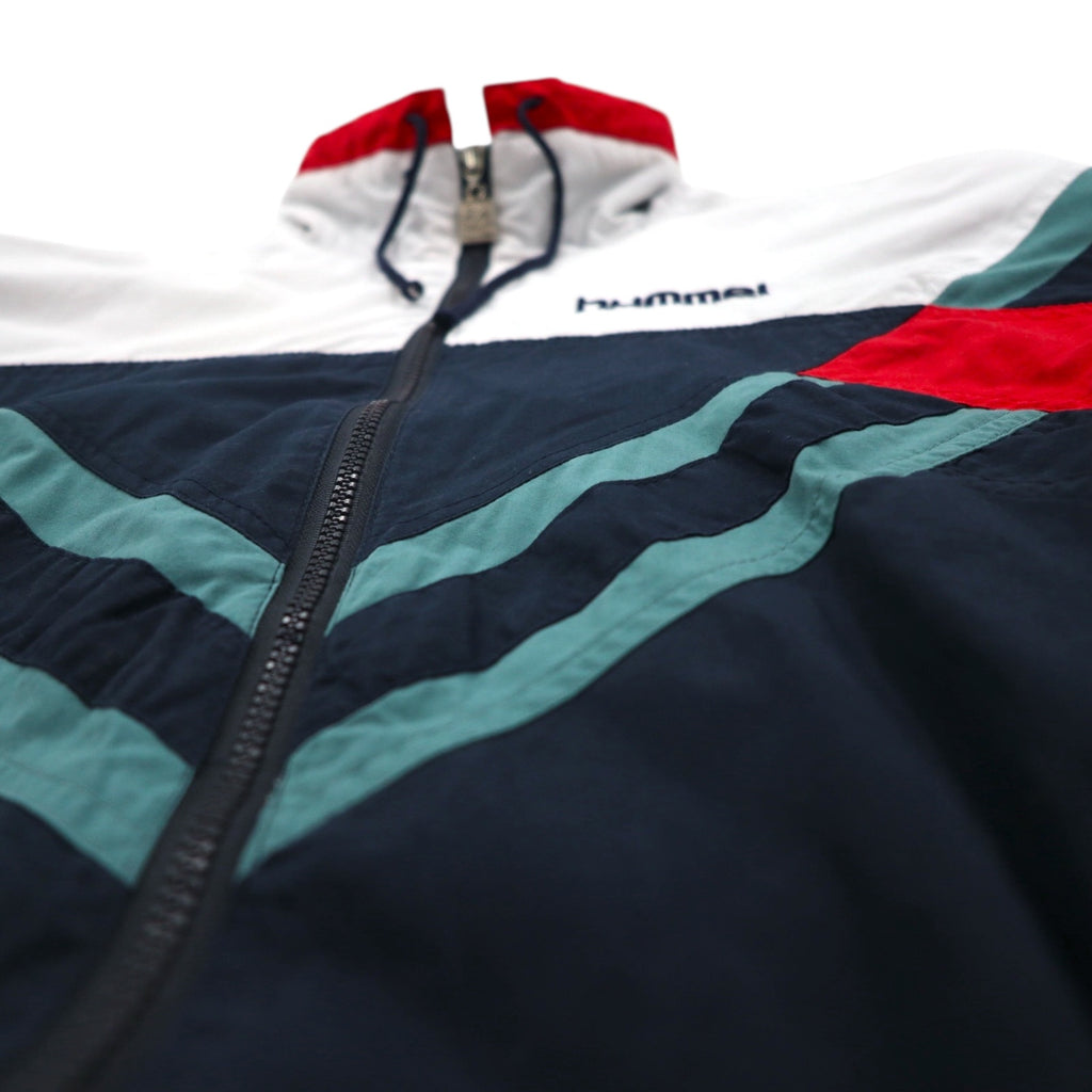 Hummel 90s Nylon Track Jacket, White, XL, Oversized