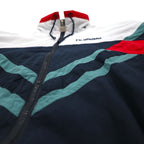 Hummel 90s Nylon Track Jacket, White, XL, Oversized