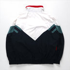 Hummel 90s Nylon Track Jacket, White, XL, Oversized