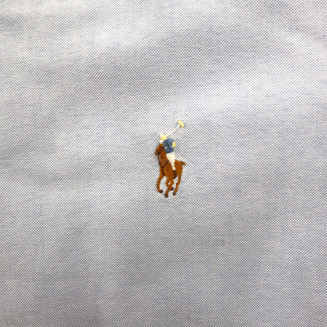 Polo Ralph Lauren 90s Oxford Button-Down Shirt, Size L, Blue, YARMOTH Small Pony Embroidery