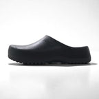 Birkenstock Super Birki Clog Sandals 28.5cm Black PU Leather Made in Germany
