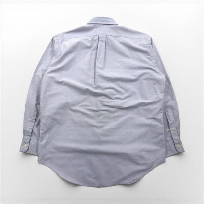 Polo Ralph Lauren 90年代 オックスフォード ボタンダウン シャツ L ブルー YARMOTH スモールポニー刺繡