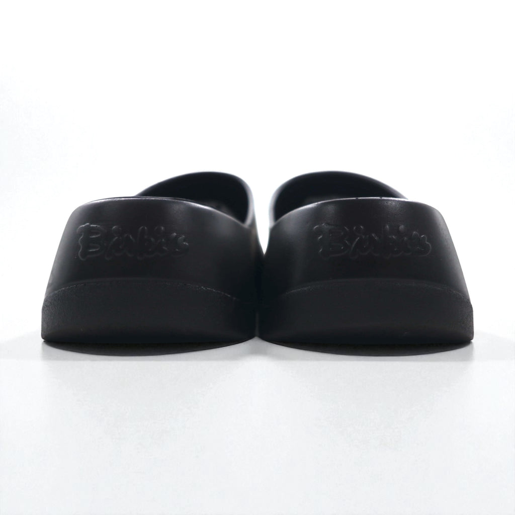 Birkenstock Super Birki Clog Sandals 28.5cm Black PU Leather Made in Germany