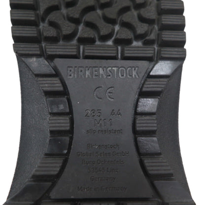 Birkenstock Super Birki Clog Sandals 28.5cm Black PU Leather Made in Germany