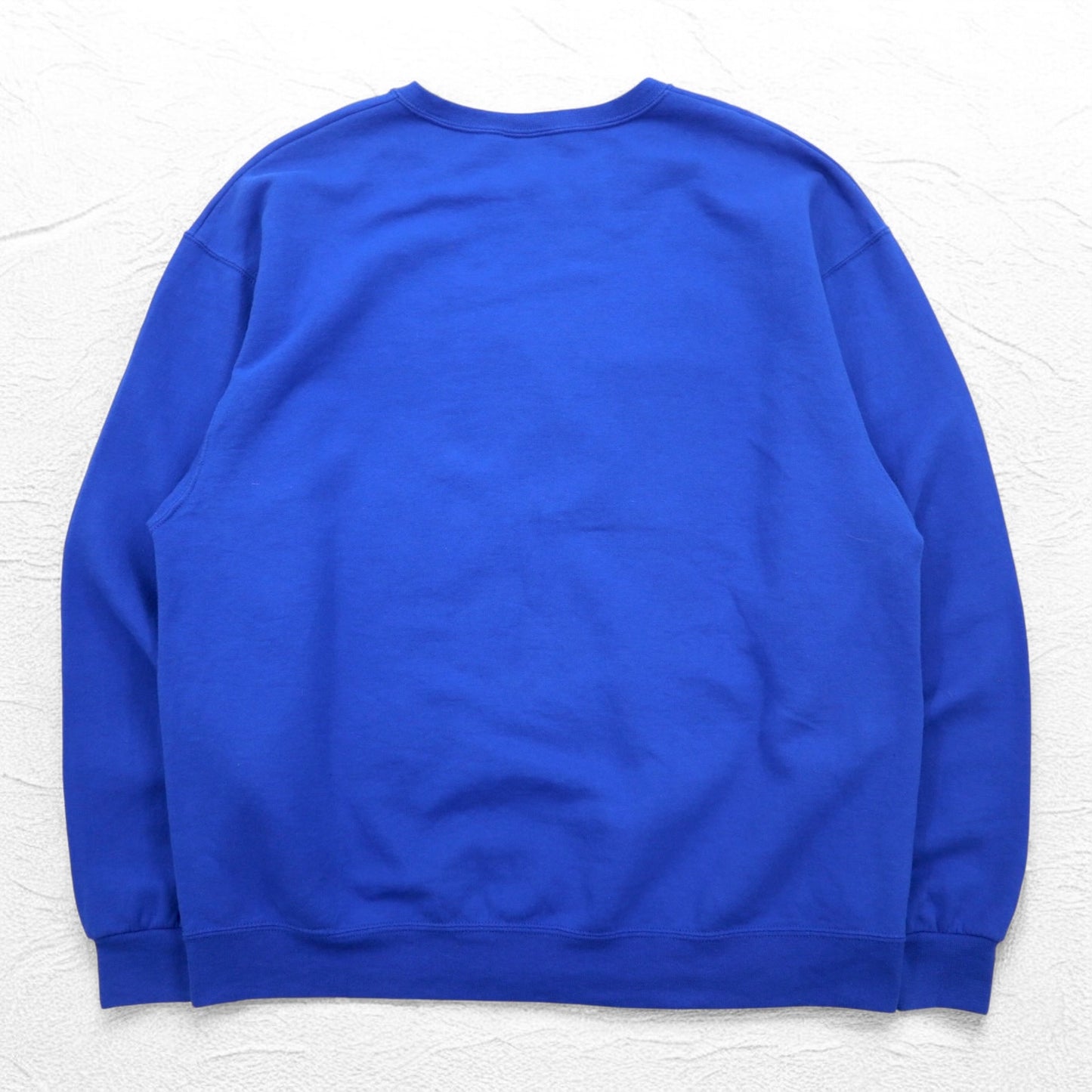 JERZEES 90年代 カレッジプリント スウェット XL ブルー 裏起毛 NCAA フットボール BOISE STATE BRONCOS ホンジュラス製