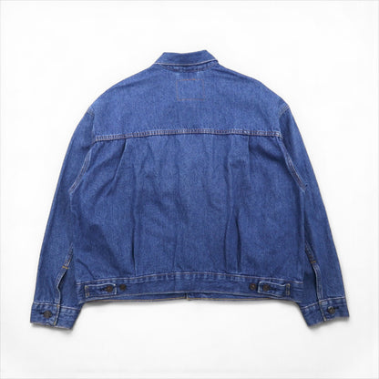 Levi's PREMIUM 1st Type Big E Denim Trucker Jacket, Stay Loose, Size Small, Indigo, A0638-0000