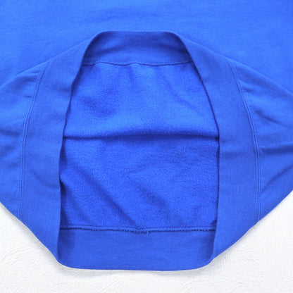 JERZEES 90年代 カレッジプリント スウェット XL ブルー 裏起毛 NCAA フットボール BOISE STATE BRONCOS ホンジュラス製