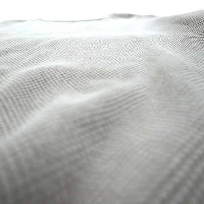 crepuscule Moss Stitch Pullover Knit Sweater, Beige, Pique, Medium, Oversized, 1901-001