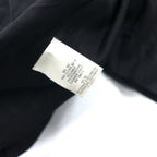 Vintage 90s made in USA Double-Breasted Blazer JH Collectibles Double-breasted no-collar tailored jacket XL Black Rayon