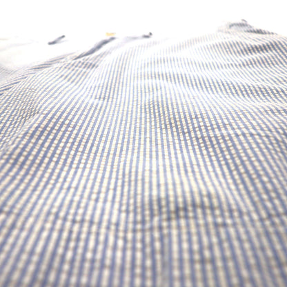 Polo by Ralph Lauren 90年代 シアサッカー ショートパンツ ハーフパンツ L ブルー ホワイト ストライプ スリランカ製