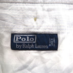 Polo by Ralph Lauren 90年代 シアサッカー ショートパンツ ハーフパンツ L ブルー ホワイト ストライプ スリランカ製