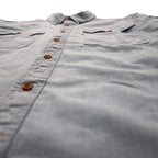 Carhartt Chambray Button-Down Work Shirt, XL, Indigo, Double Pocket, FORT L/S CHAMBRAY SHIRT S202, Relaxed Fit
