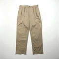 Polo Ralph Lauren 90年代 ポロチノ 2タック ワイド チノパンツ ワークパンツ L ベージュ ANDREW PANT プリーツ