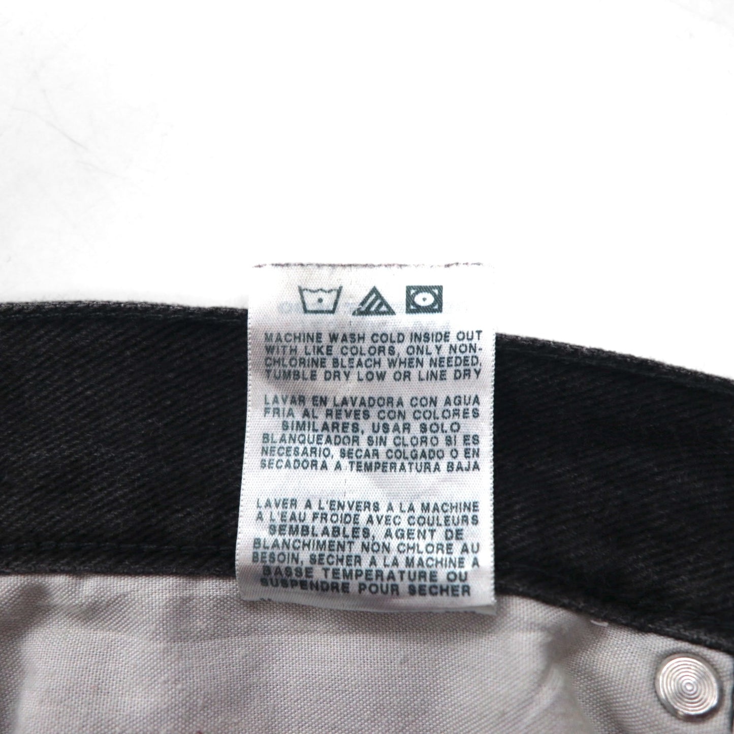 Lee ストレート ジーンズ REGULAR FIT STRAIGHT JEANS ブラックデニムパンツ L ジッパーフライ USAモデル 2008908 メキシコ製