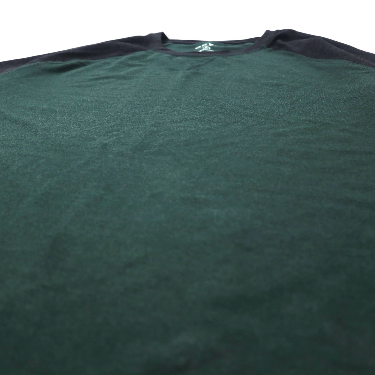 ORVIS ロングスリーブ ラグラン Tシャツ ロンT XL グレー レーヨン ポリエステル ビッグサイズ