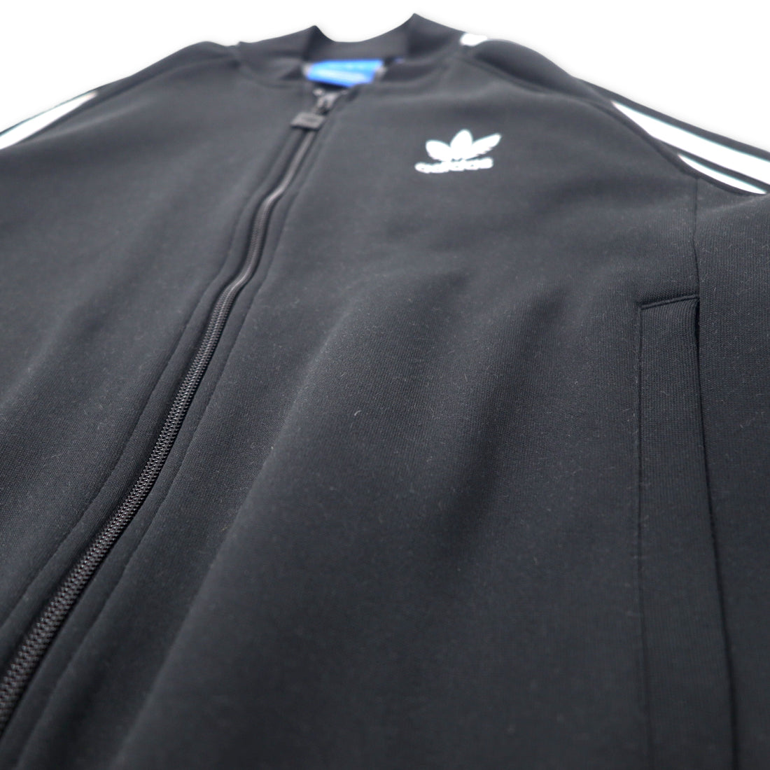 adidas originals Superstar Track Jacket Jersey ATP Type M Black Polyester Trefoil Logo 3 Stripes