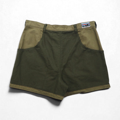 patagonia スタンドアップショーツ Stand Up Shorts ショートパンツ M カーキ オーガニック コットン キャンバス 58161