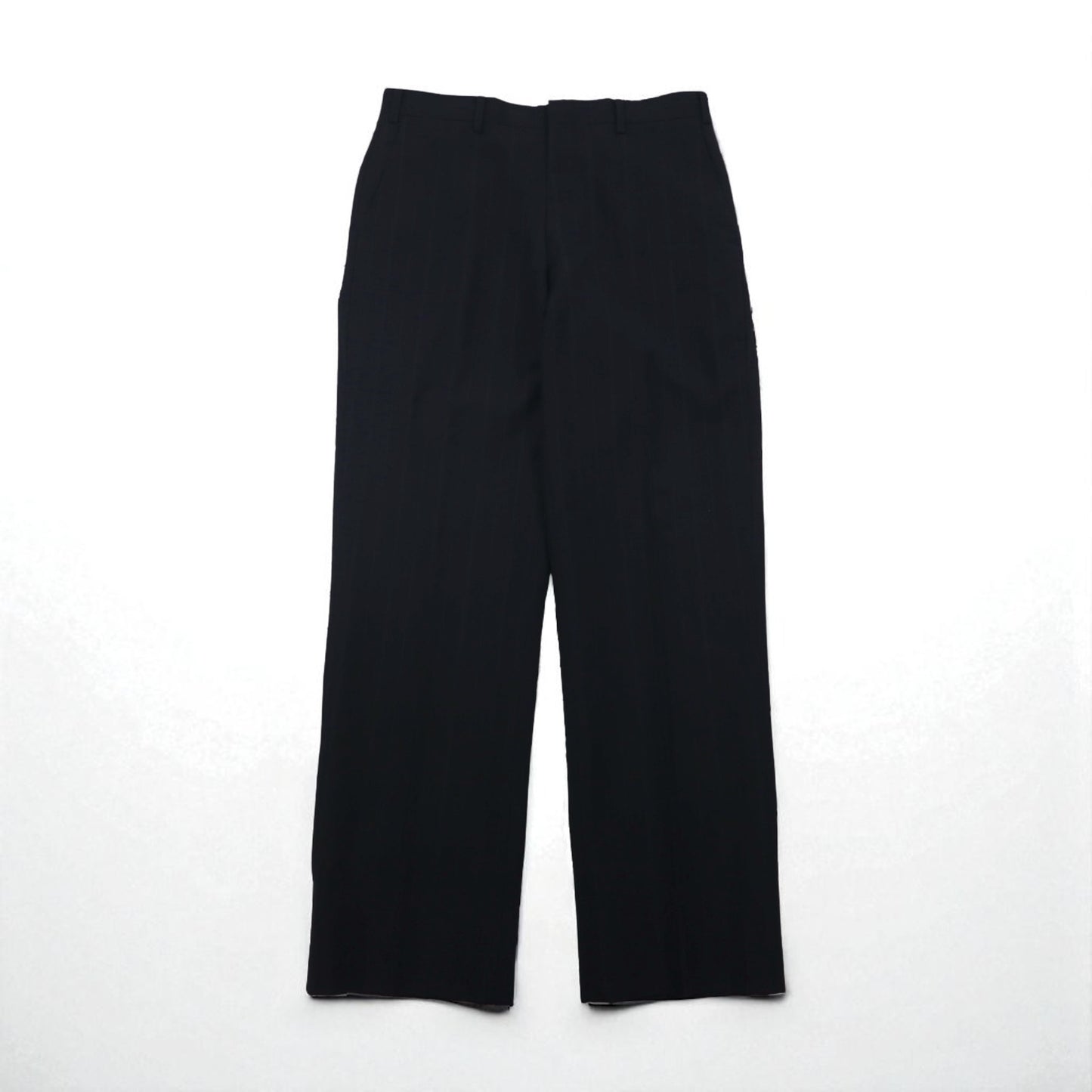 BURBERRY 日本製 ピークドラペル ダブル ブレザー セットアップ スーツ M ウール モヘア ストライプ WOOL＆MOHAIR