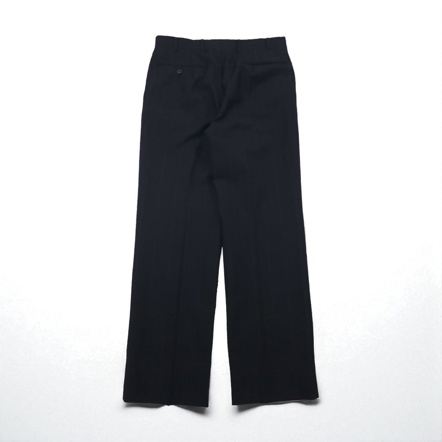 BURBERRY 日本製 ピークドラペル ダブル ブレザー セットアップ スーツ M ウール モヘア ストライプ WOOL＆MOHAIR