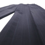 BURBERRY Made in Japan Peak Lapel Double-Breasted Blazer Suit, Size M, Wool and Mohair Stripe