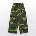 Vintage 90s Italian Army Tech Pants EI 90s Italian Army Military Nylon Pants Rain Pants M Khaki Woodland Camouflage Waterproof