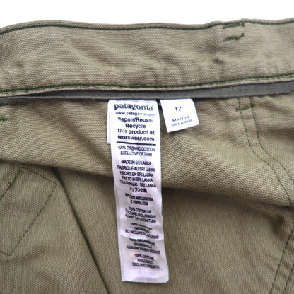 patagonia スタンドアップショーツ Stand Up Shorts ショートパンツ M カーキ オーガニック コットン キャンバス 58161