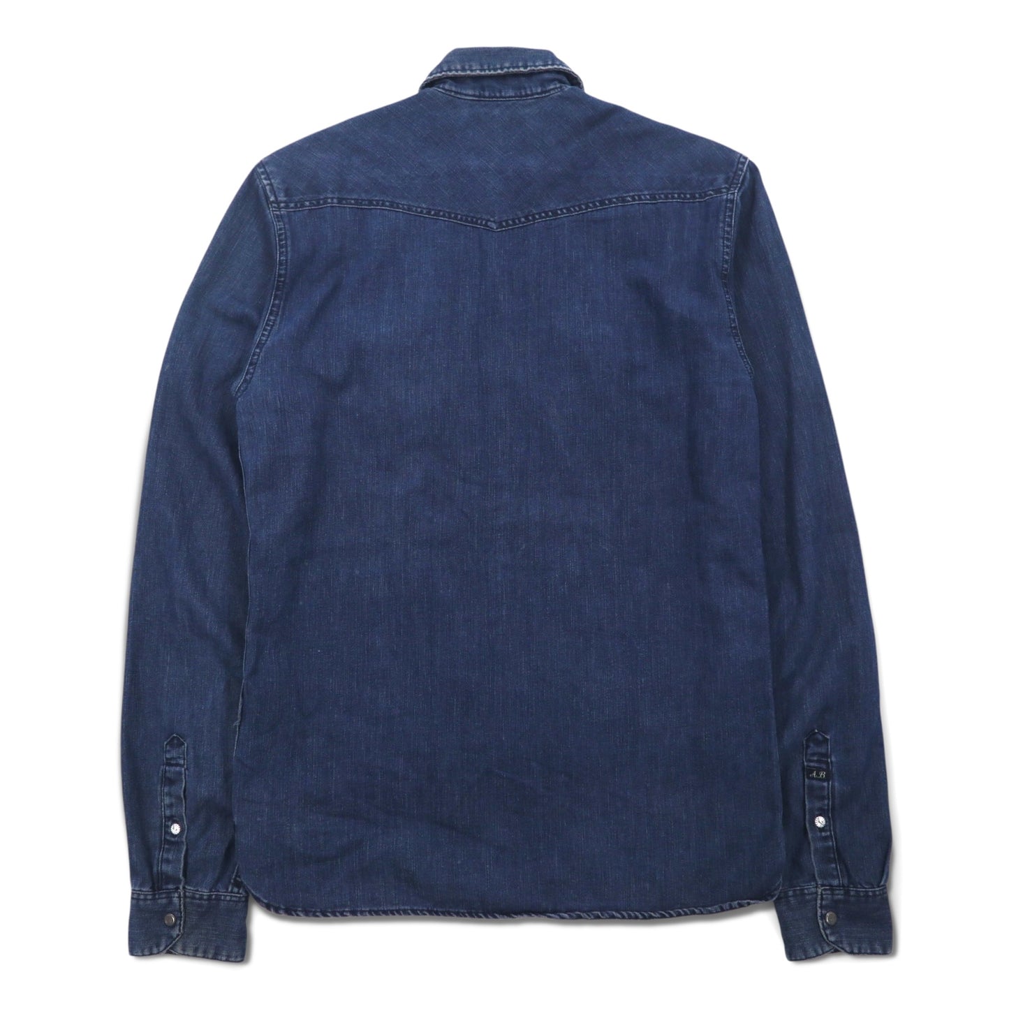 SCOTCH &amp; SODA Denim Western Shirt S Indigo Blue THE ONLY WAY IS BLAUW