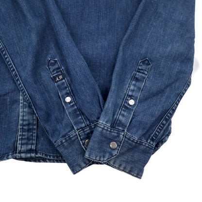 SCOTCH &amp; SODA Denim Western Shirt S Indigo Blue THE ONLY WAY IS BLAUW