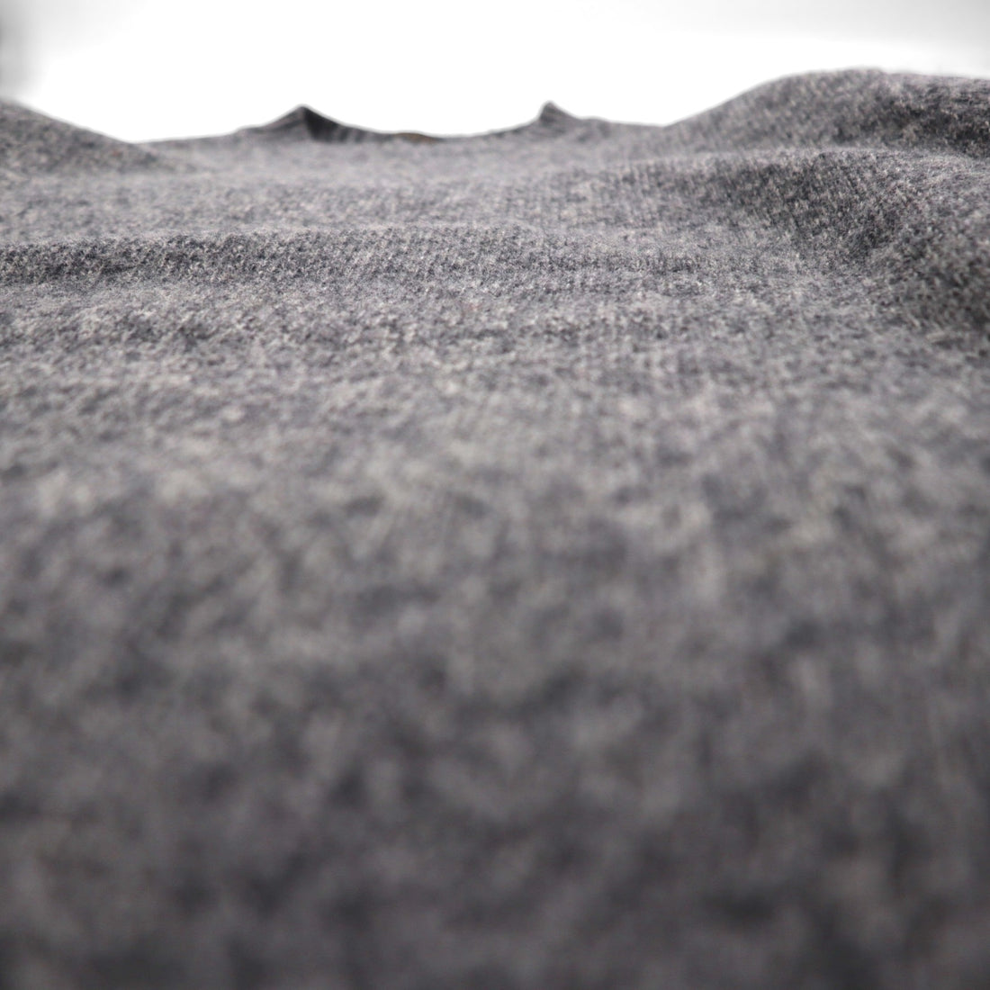 PENDLETON シェットランドウール クルーネック ニット セーター L グレー SHETLAND WASHABLE WOOL AF632-61322