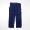 Dickies Painter Denim Pants, Size XL, Indigo, Blue Cotton, Check Lining, 59294, Made in Mexico