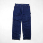 Dickies Painter Denim Pants, Size XL, Indigo, Blue Cotton, Check Lining, 59294, Made in Mexico
