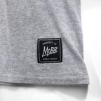 MOBB. × Champion ロングスリーブ Tシャツ ロンT XL グレー 袖プリント エルサルバドル製