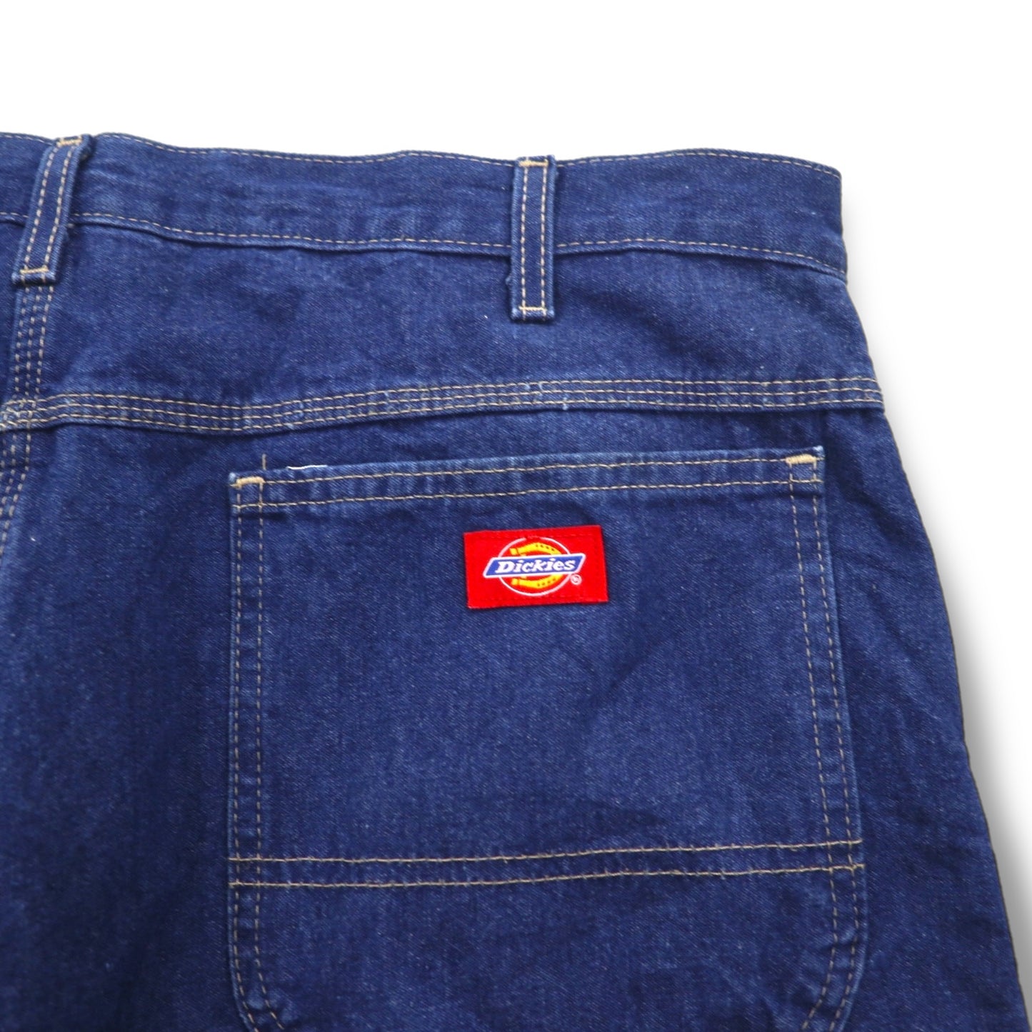 Dickies ペインター デニムパンツ XL インディゴ ブルー コットン 裏地チェック 59294 メキシコ製