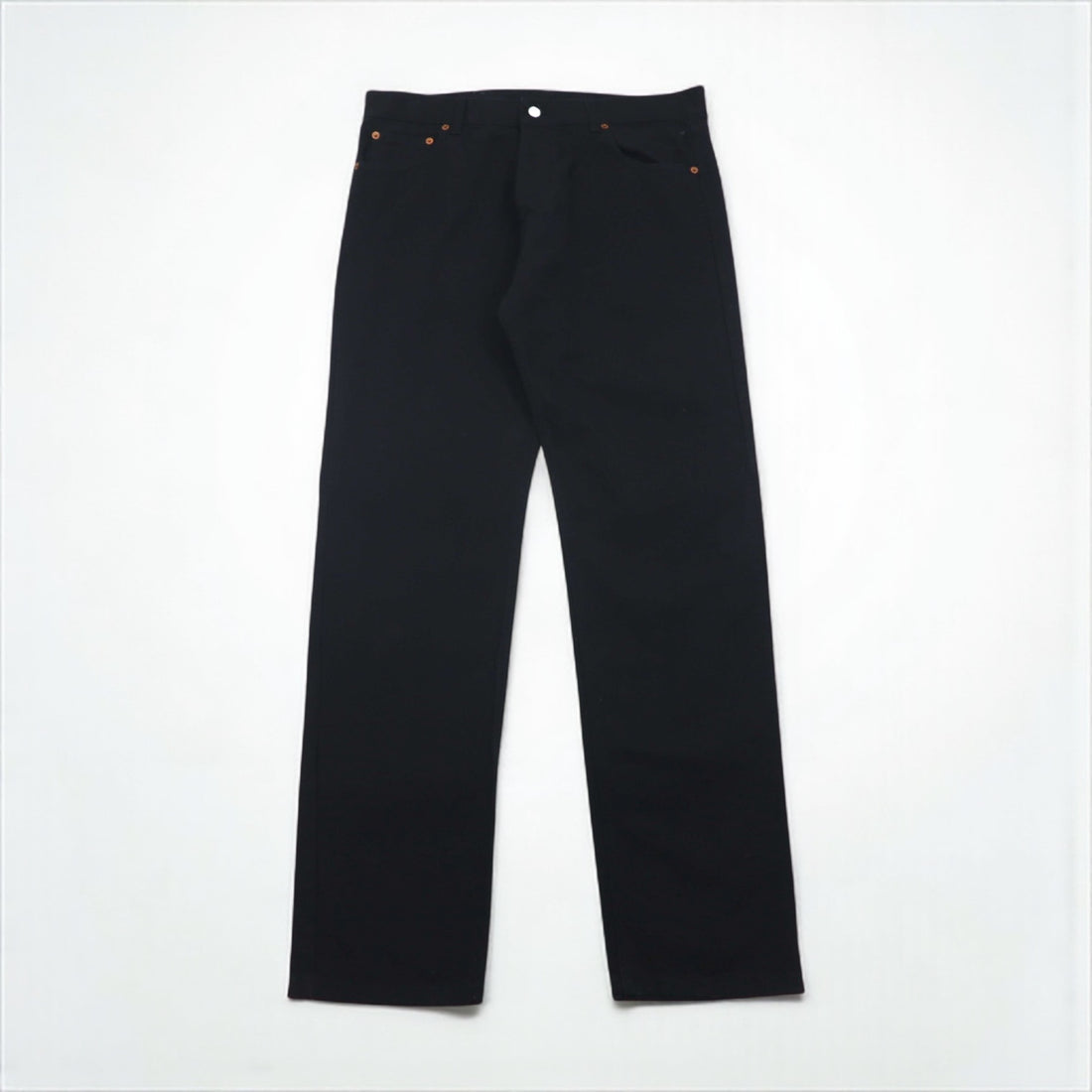 Levi's 90s 501 Straight Denim Jeans, Size L, Black Denim, Unused, Deadstock